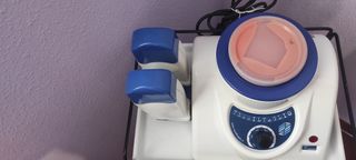 Calentador de cera combinado, cartuchos, botes, ce