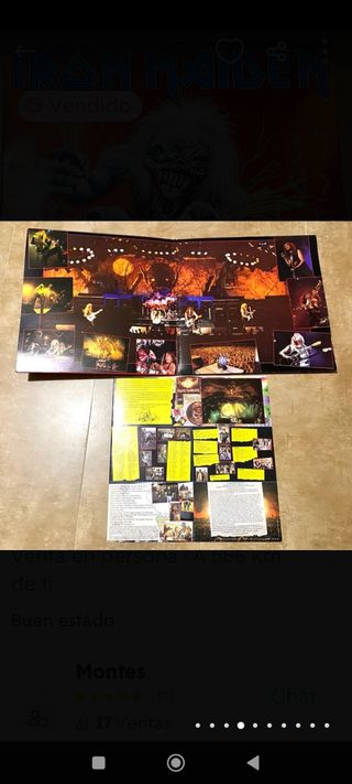Iron maiden. A real live one.