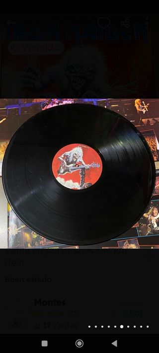 Iron maiden. A real live one.