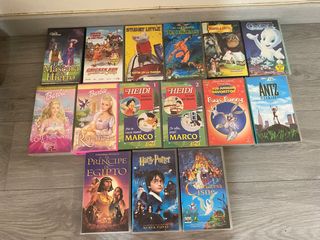 VHS peliculas !OFERTON! 15 peliculas