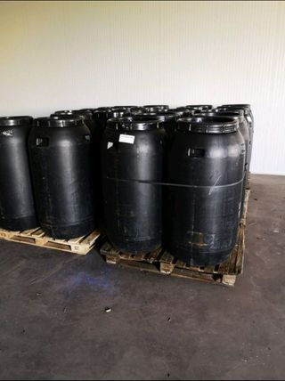 Barriles de 220l con tapa