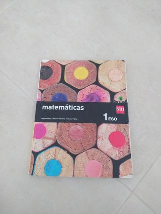 Libro matemáticas 9788467575941