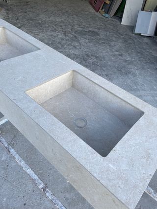 Lavabos a medida porcenico marmol granito