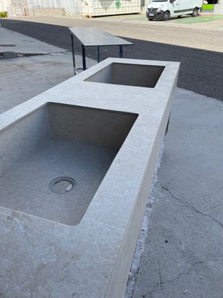 Lavabos a medida porcenico marmol granito