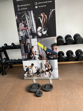 DISCOS BODY PUMP seminuevos 25mm