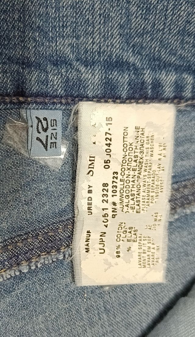 jeans donna blu scuro Armani jeans size 27 MIS ba