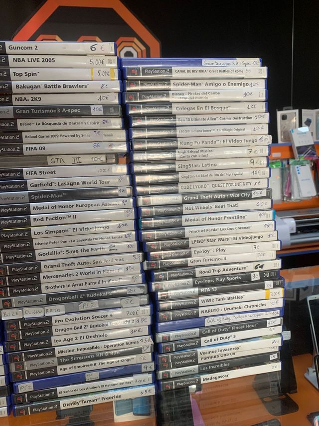 Juegos originales ps2