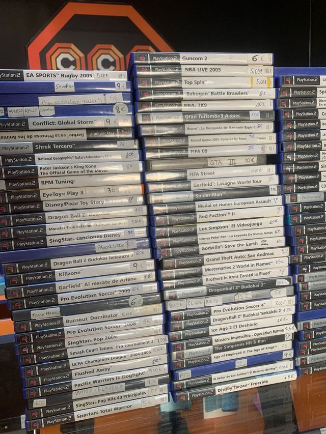 Juegos originales ps2
