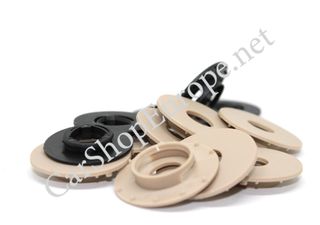 8 Fijaciones para set de 4 alfombras Peugeot beige