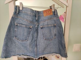 PEPE JEANS minifalda vaquera