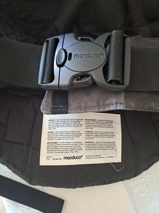 Mochila portabebes MANDUCA original