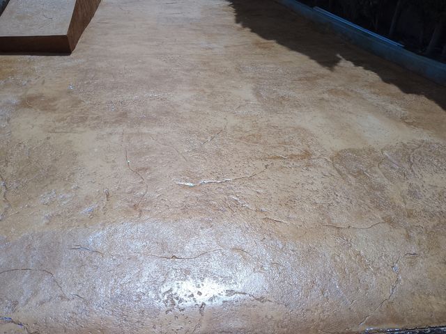 hormigón impreso y fratasado calidad