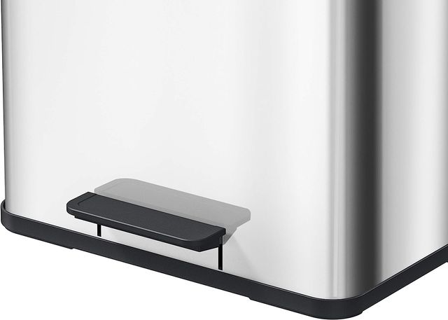 Cubo de basura triple Acero Inoxidable 47x35x44cm