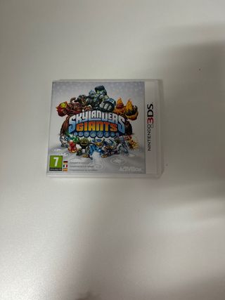 Skylanders giants pack inicio nintendo 3ds