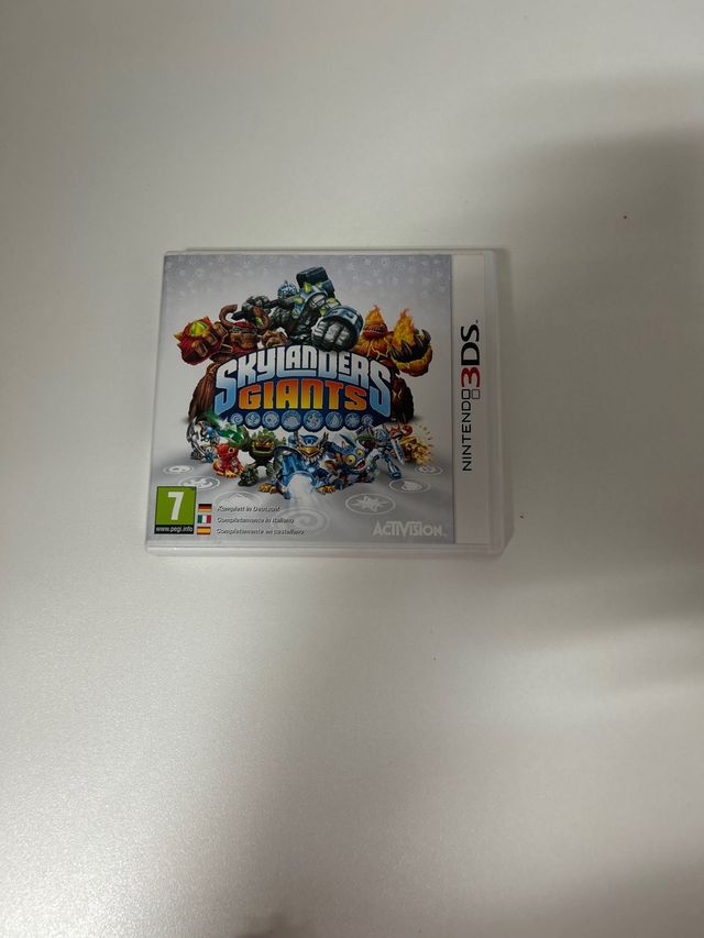 Skylanders giants pack inicio nintendo 3ds