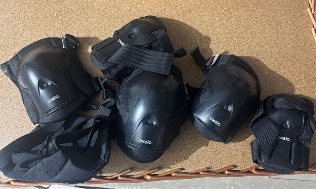 Patinete Niños/as Oxelo y casco oxelo.