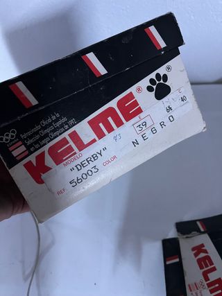 botas derby kelme vintage
