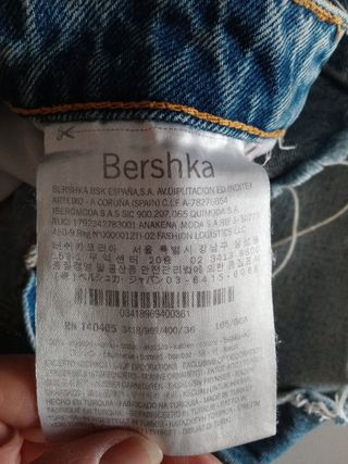 Shorts Denim Bershka