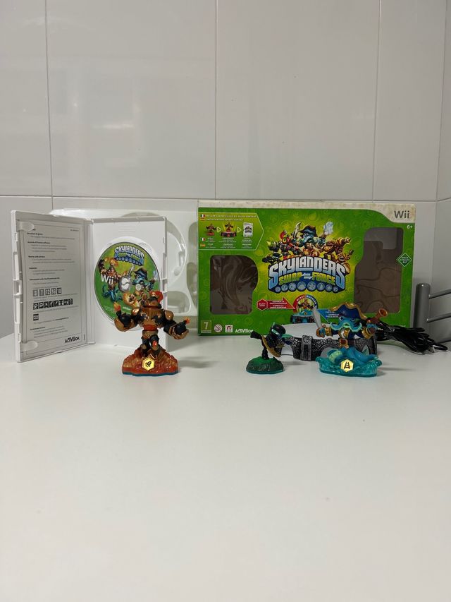 skylanders swap force para la wii pack de inicio