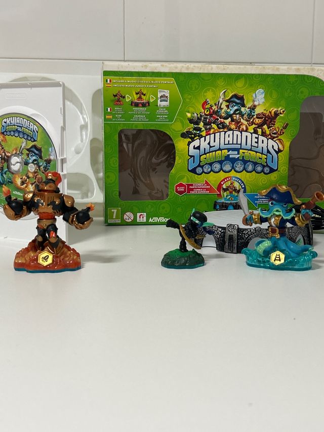 skylanders swap force para la wii pack de inicio