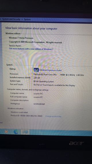 ACER TravelMate 5735Z