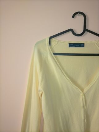 Chaqueta de punto 🧶 amarilla 💛