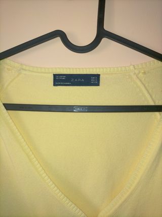 Chaqueta de punto 🧶 amarilla 💛