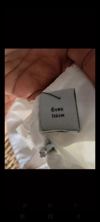 Vestido fiesta niña 6 años