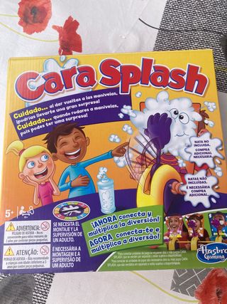juego niños cara splash