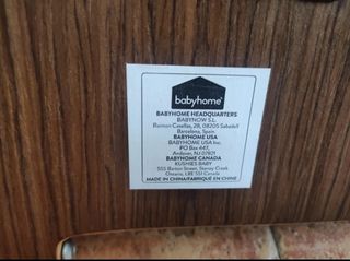 hamaca mecedora bebe babyhome madera