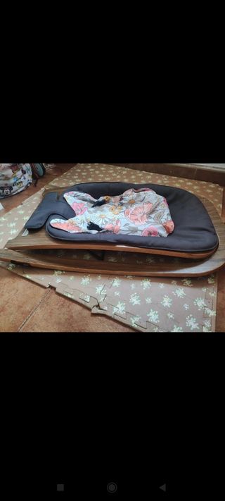 hamaca mecedora bebe babyhome madera