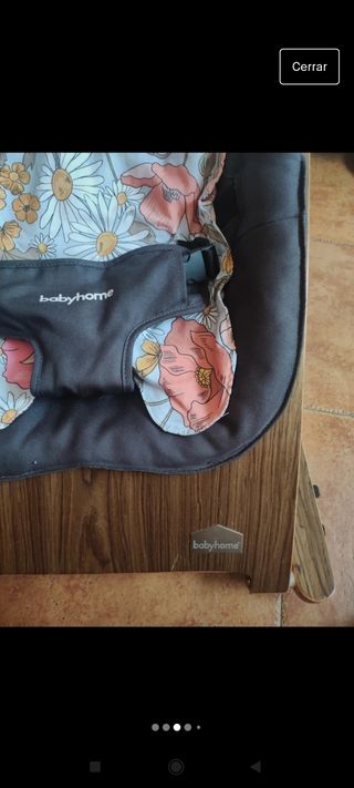 hamaca mecedora bebe babyhome madera