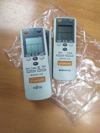mando aire acondicionado general fujitsu