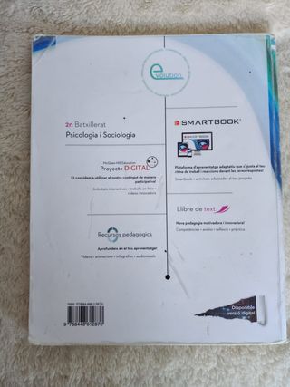 PSICOLOGIA I SOCIOLOGIA LIBRO BACHILLERATO