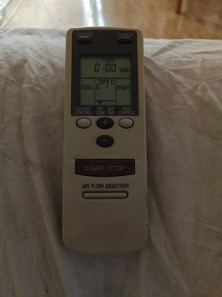 Mando aire acondicionado