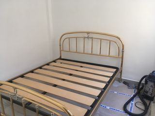 Cama latón y nickel