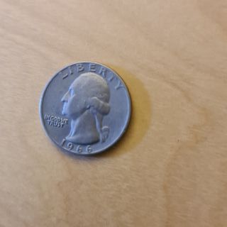 UNA MONETA DI QUARTO DOLLARO USA
