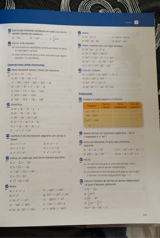 Libro de matemáticas 2o ESO