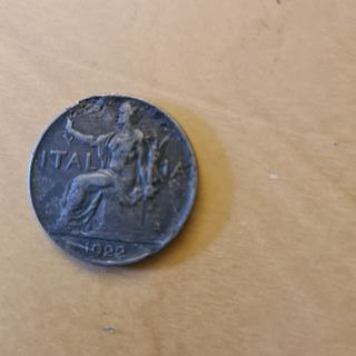 Moneta Buono da 1 Lira del 1922