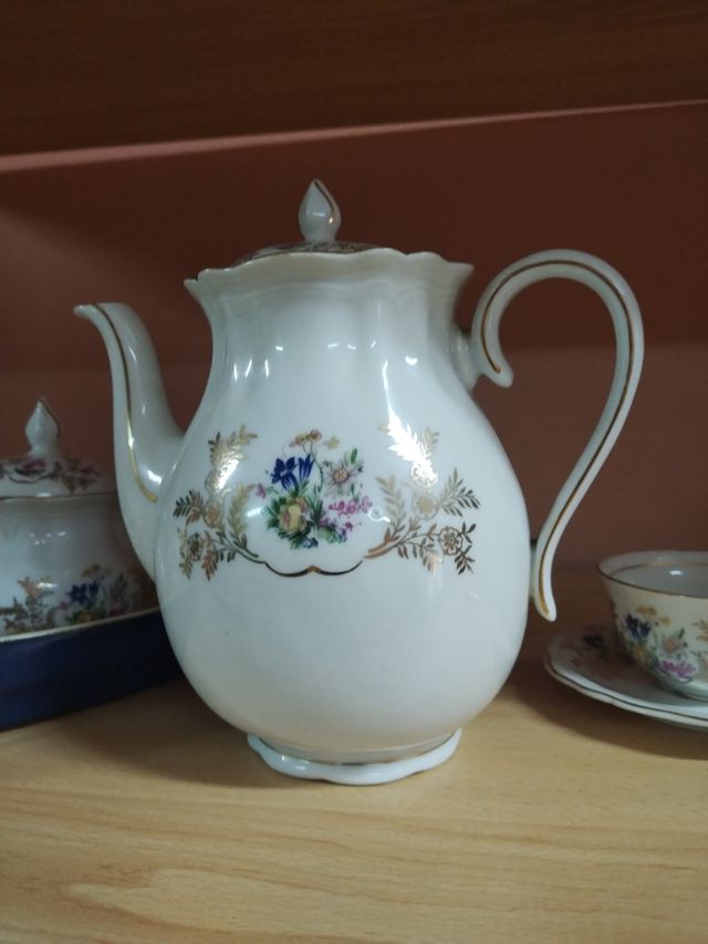 Juego de cafe porcelana