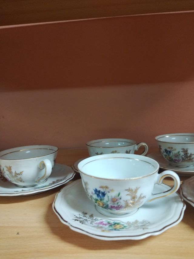 Juego de cafe porcelana