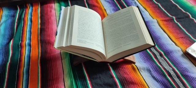 Sujeta libros de madera