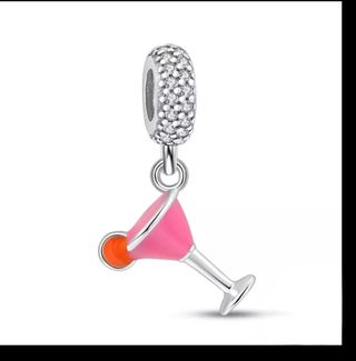 Charm Cocktail Verano en Plata de Ley S925 
