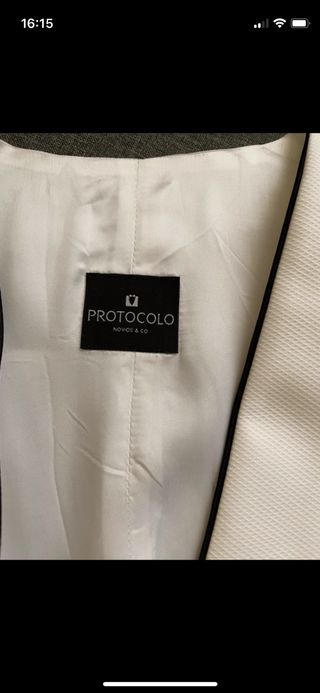 Chaleco blanco Protocolo