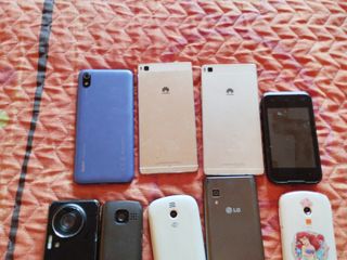 moviles  y una tablet marca priston