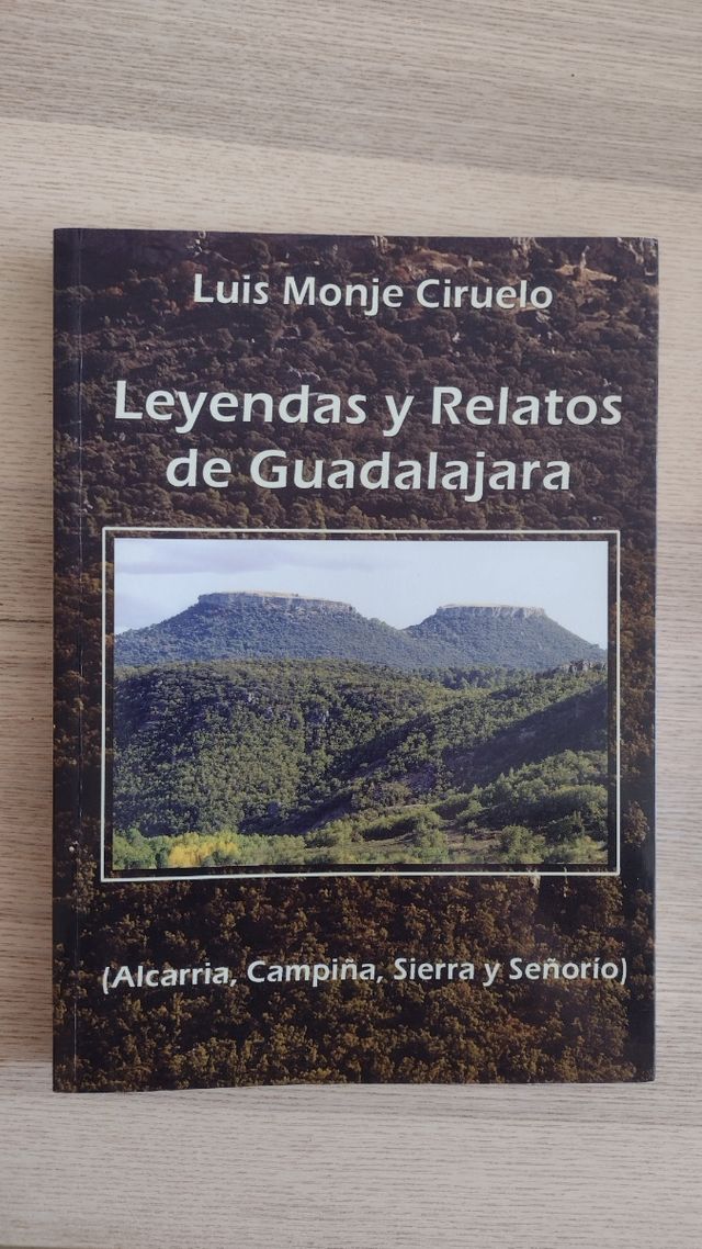 Libro leyendas Guadalajara.