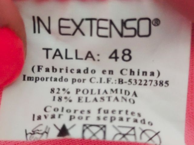 Bikini Fucsia Rosa T.48 InExtenso Nuevo a Estrenar