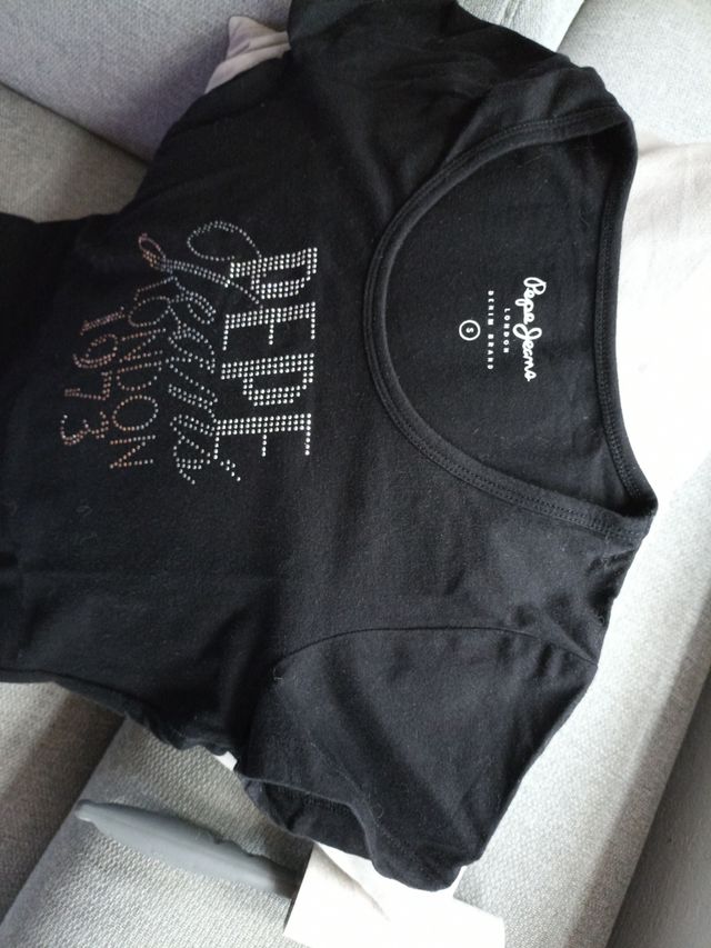 Camiseta PEPE JEANS en negro