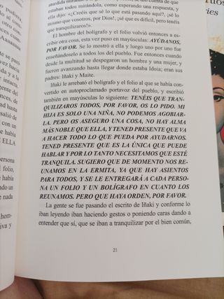 Eternia Oscurantia, Novela