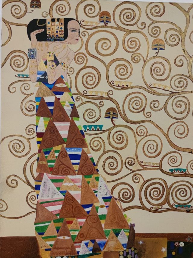 Cuadro pintado a mano